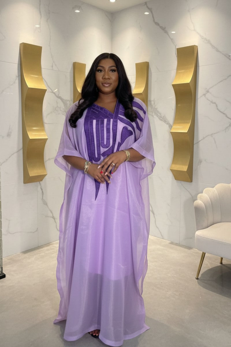 Teni Luxe Embroidery Boubou Kaftan