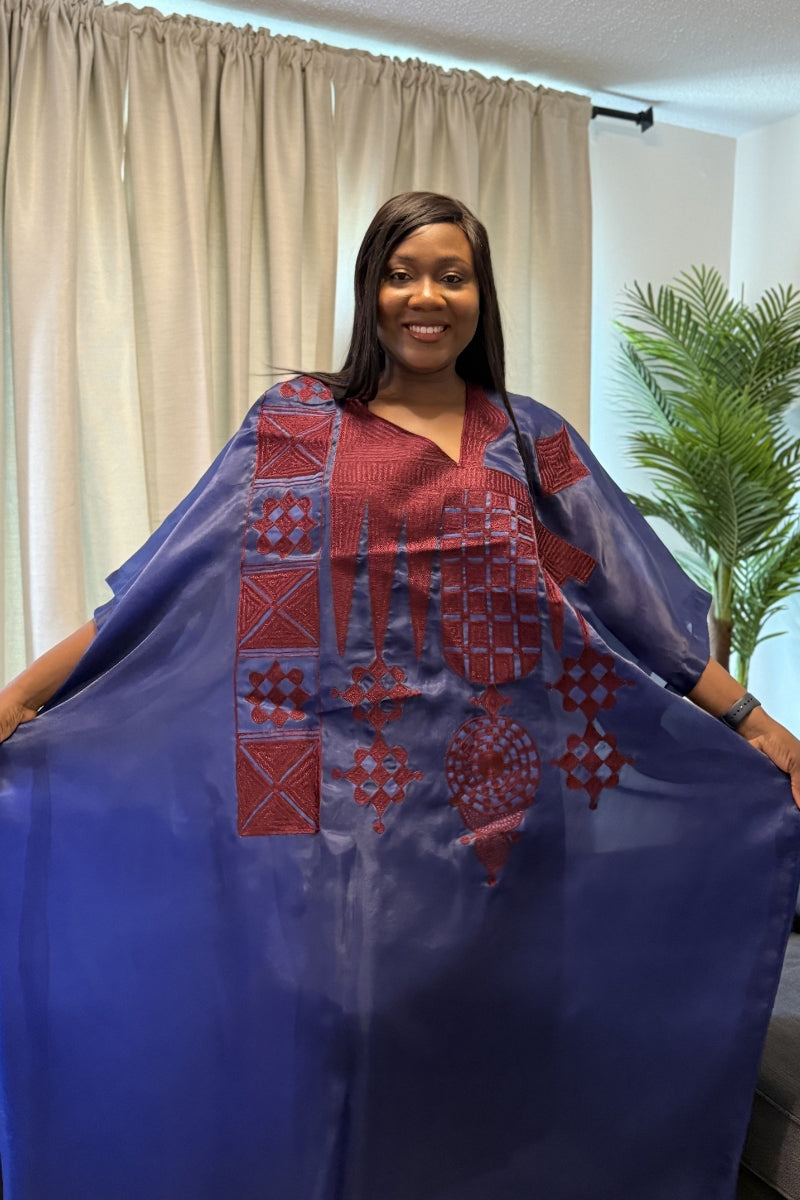 Teni Luxe Embroidery Boubou Kaftan