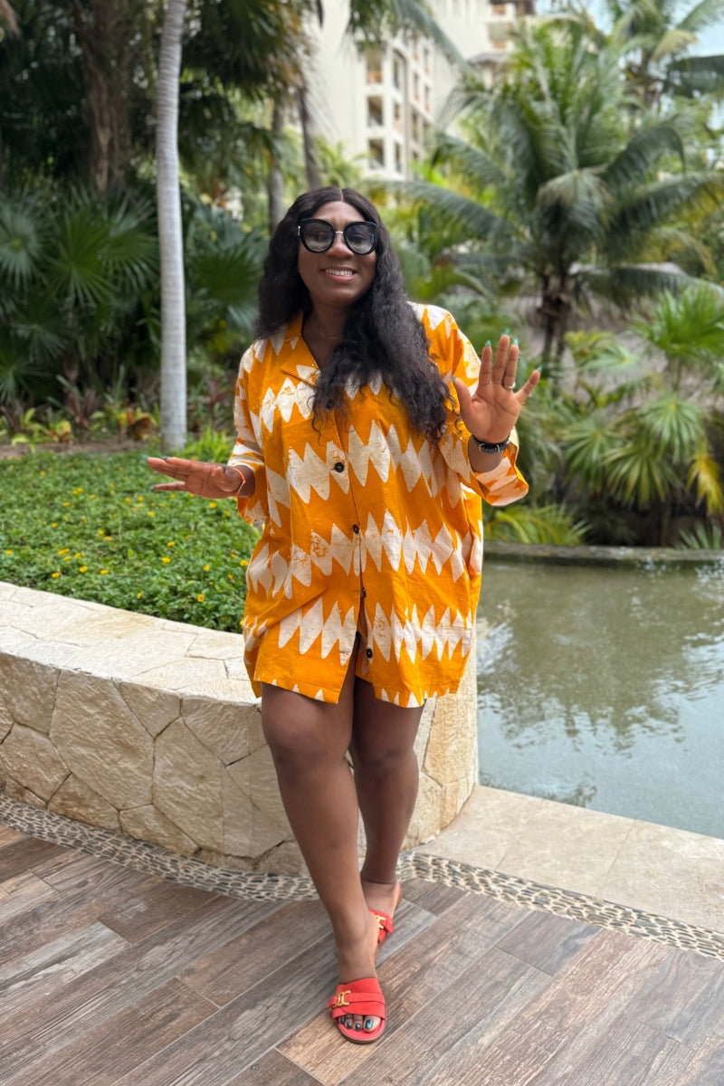 Kuku Handmade Adire Matching Set