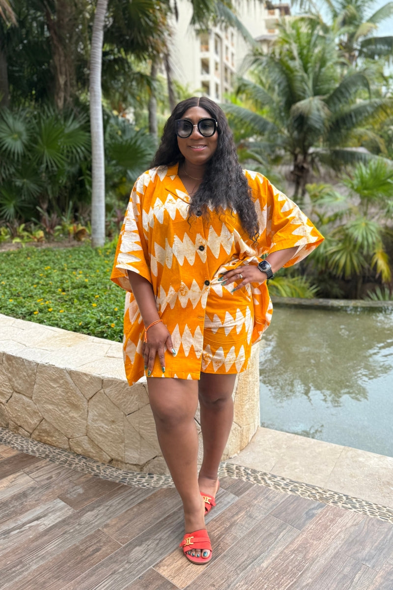 Kuku Handmade Adire Matching Set