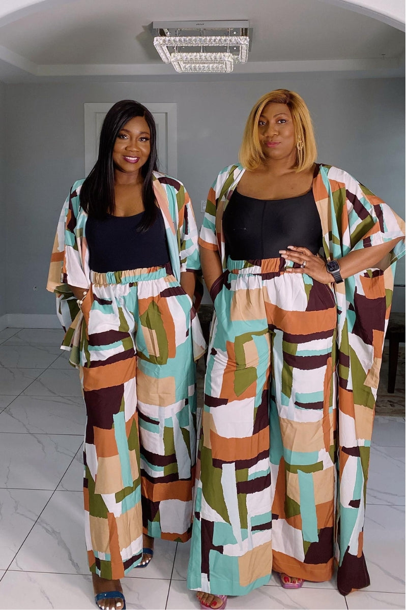 Anna Crepe Matching Set