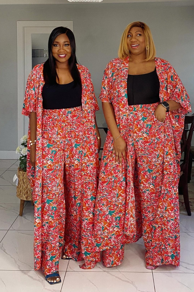 Keisha Crepe Matching Set