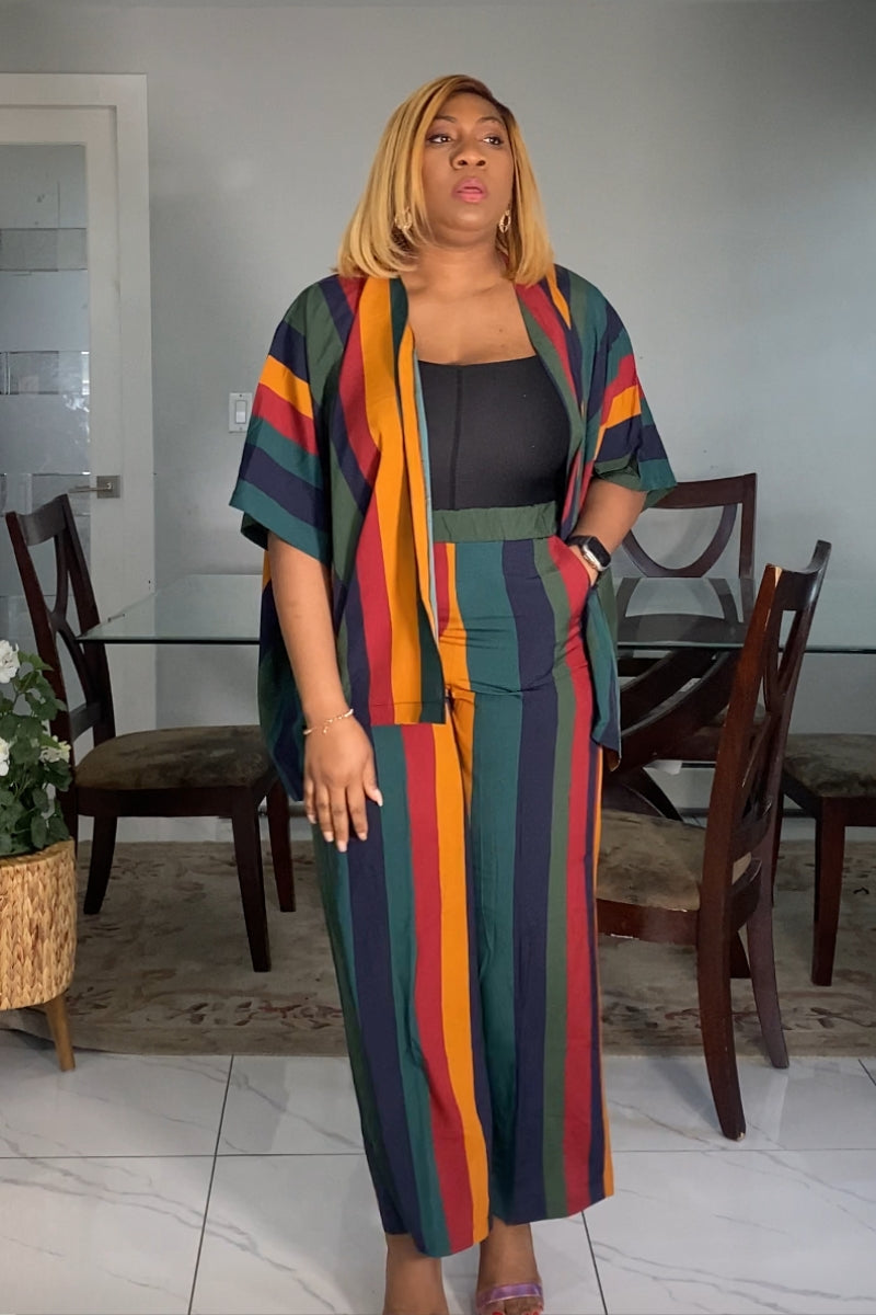 Keisha Crepe Matching Set