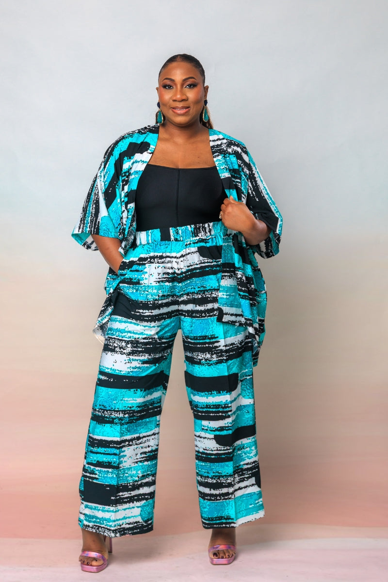 Kiki Crepe Matching Set