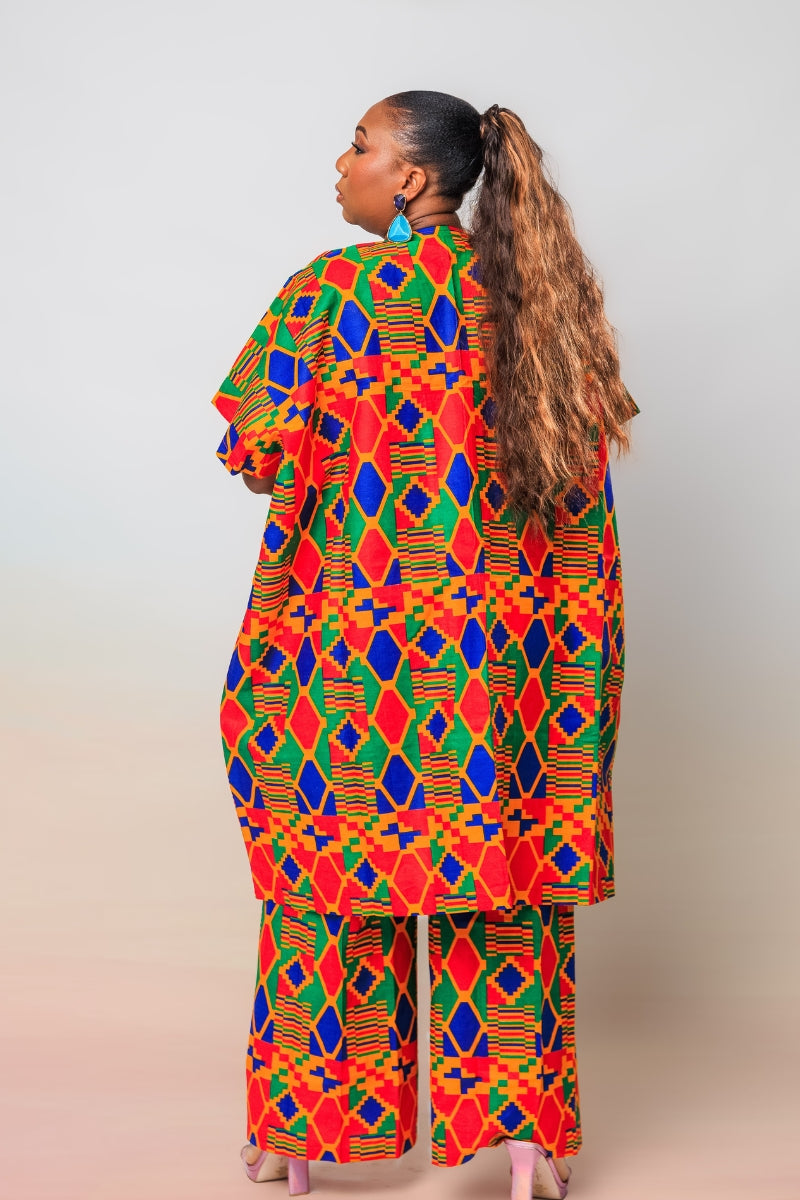 Ajoke Ankara Matching Set