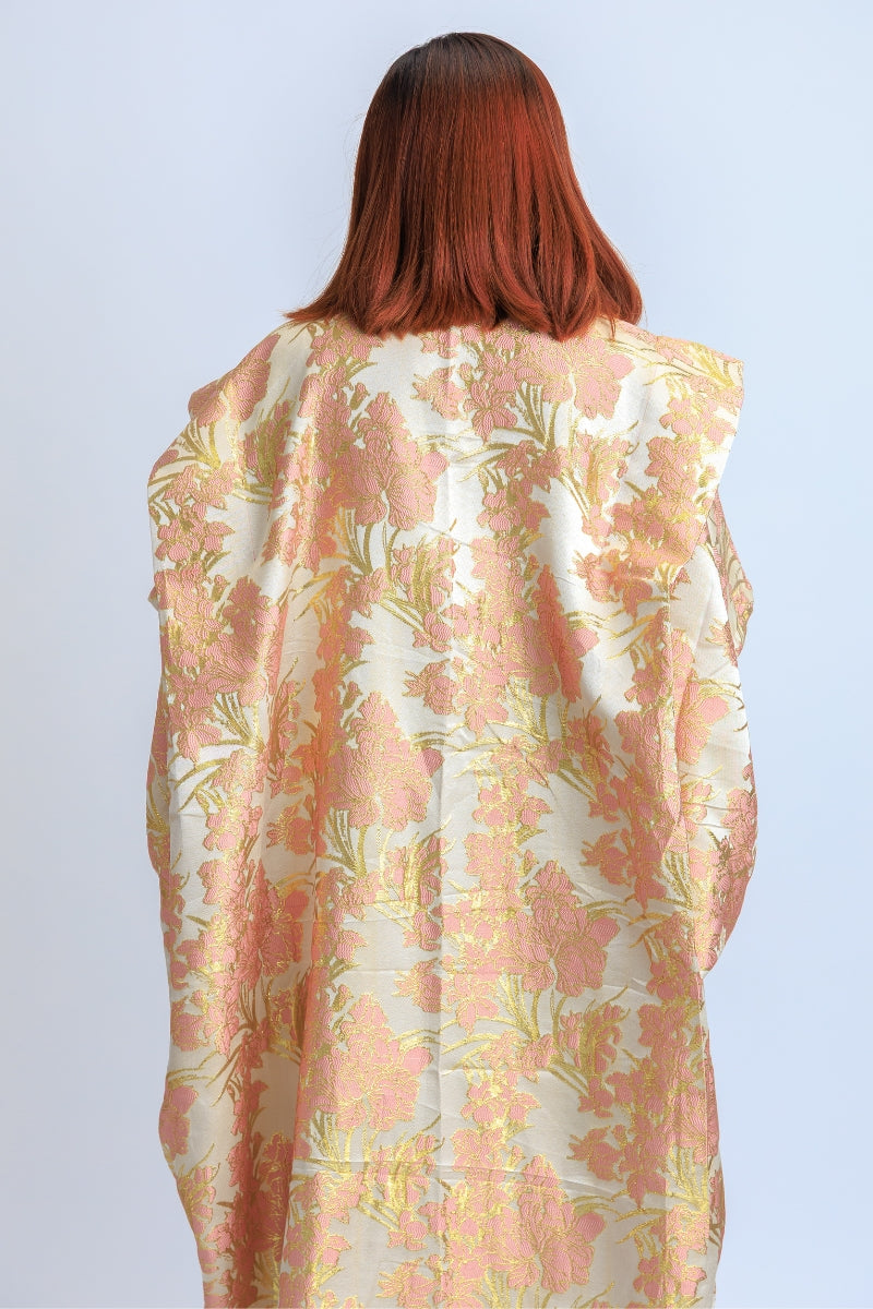 Rose Pink Lux Damask Boubou