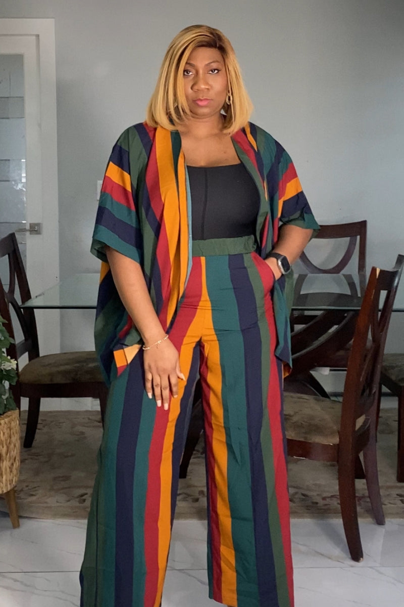 Keisha Crepe Matching Set