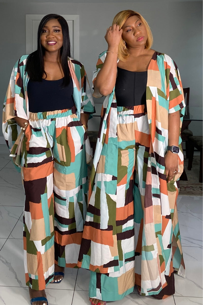 Keisha Crepe Matching Set