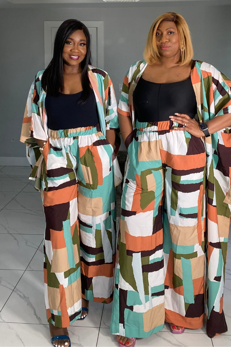 Keisha Crepe Matching Set