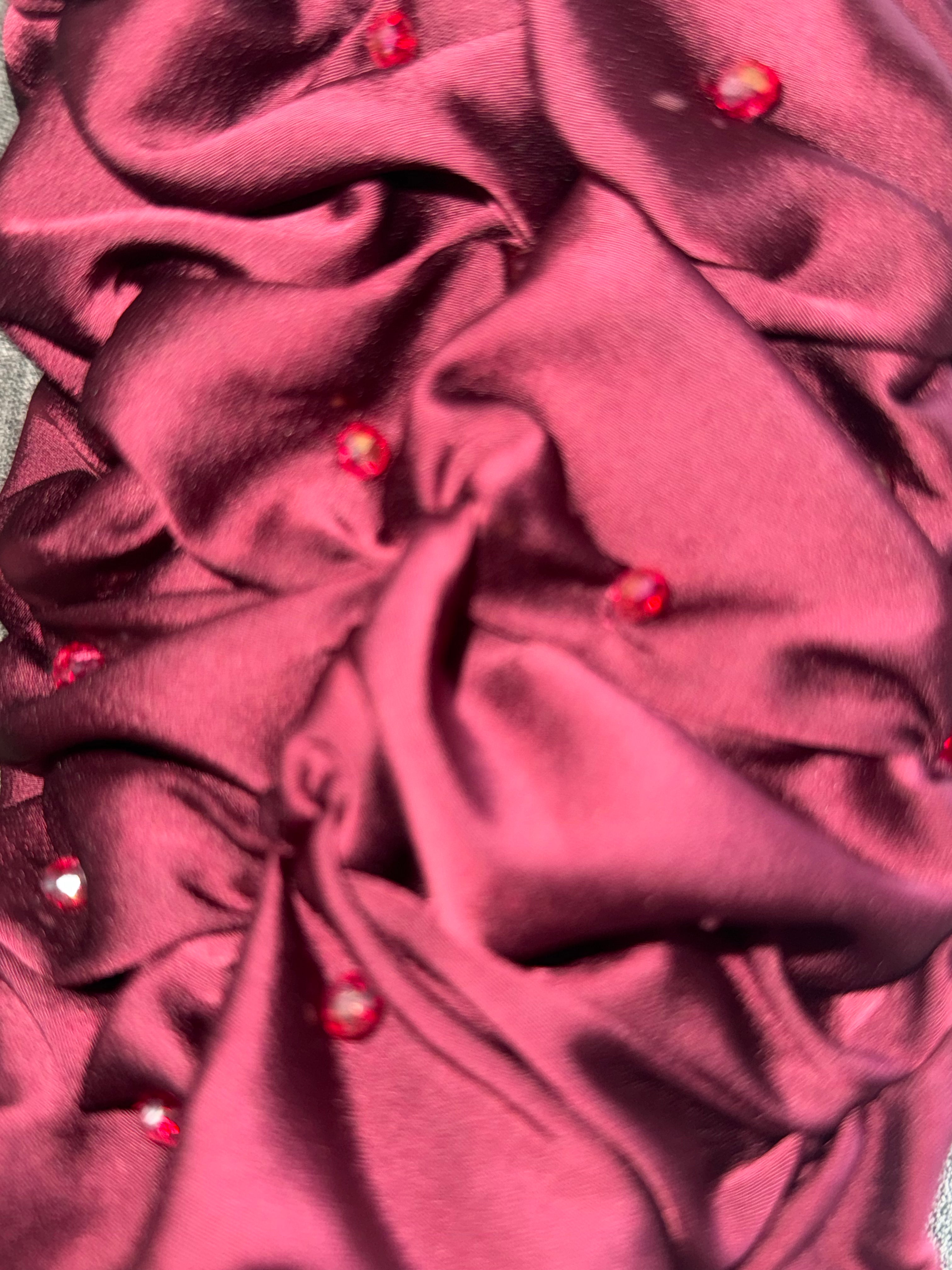 DUDUKE BEADED RUFFLE BAND TURBAN