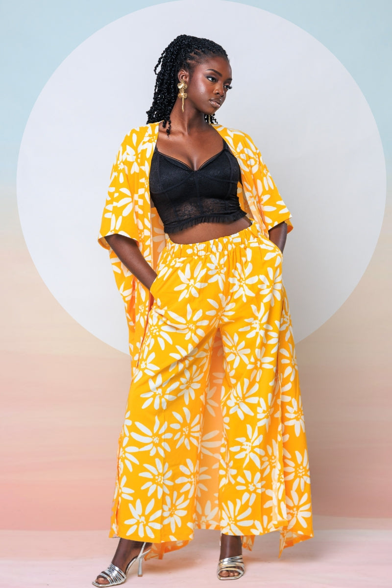 Kachi Crepe Matching Set